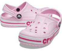 Pink crocks